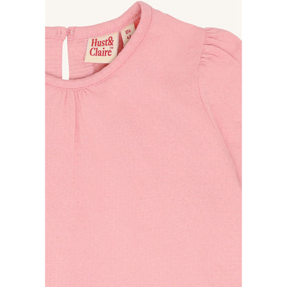 Hust & Claire HCAlma solid T-shirt L/S 3334 Pink Icing