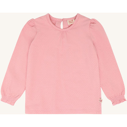 Hust & Claire HCAlma solid T-shirt L/S 3334 Pink Icing