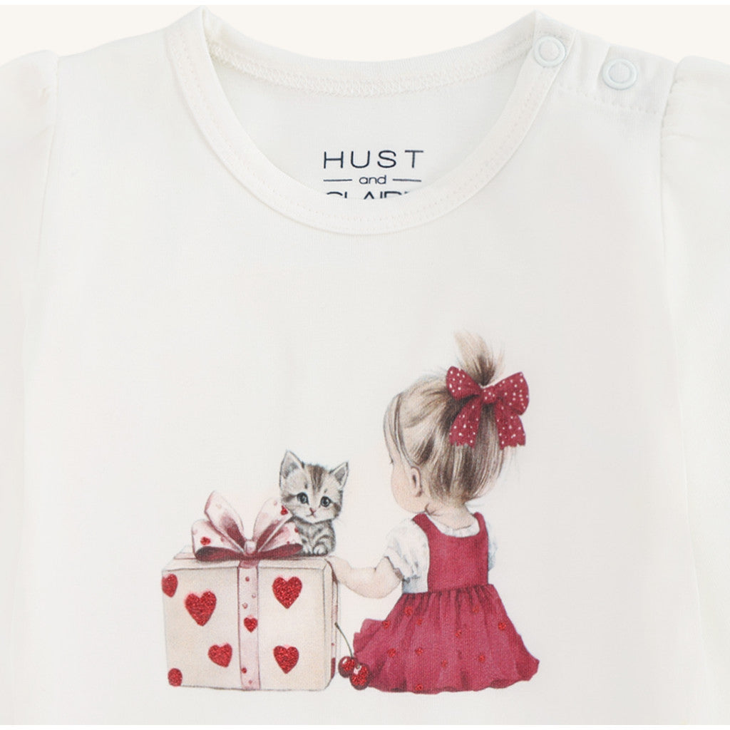 Hust & Claire HCAmi magic T-shirt L/S 3260 Sugar