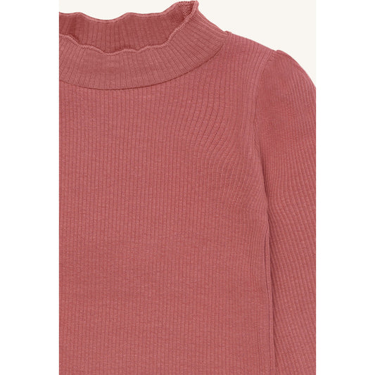 Hust & Claire HCAmma Solid T-shirt L/S 3392 Dry Rose