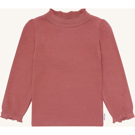 Hust & Claire HCAmma Solid T-shirt L/S 3392 Dry Rose