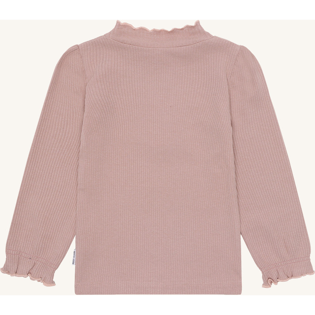 Hust & Claire HCAmma Solid T-shirt L/S 3735 Adobe Rose