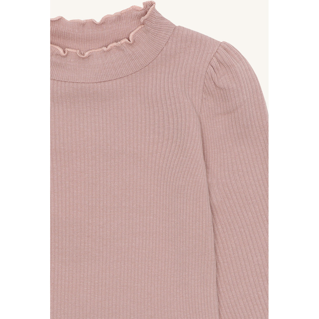 Hust & Claire HCAmma Solid T-shirt L/S 3735 Adobe Rose