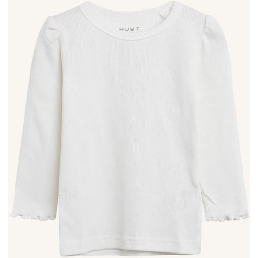 Hust & Claire HCAndia Rib T-shirt L/S 3270 Ivory