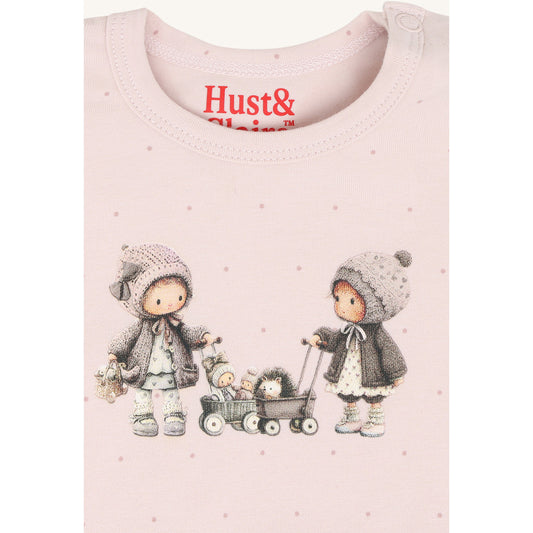 Hust & Claire HCAnna Trolly T-shirt L/S 3336 Hushed Pink