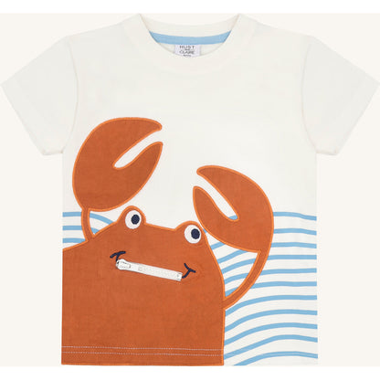 Hust & Claire HCAnton Crab T-shirt S/S 3270 Ivory