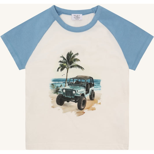 Hust & Claire HCAnton Jeep T-shirt S/S 3098 Glacier