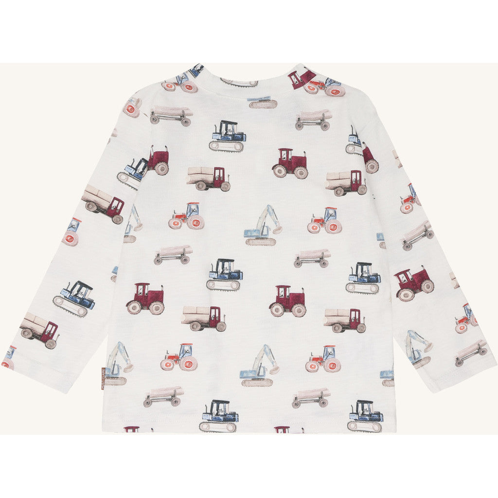 Hust & Claire HCAnton Logging T-shirt L/S 3270 Ivory