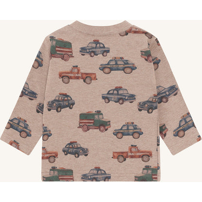 Hust & Claire HCAnton Policecars T-shirt L/S 3554 Biscuit