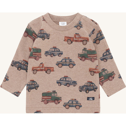 Hust & Claire HCAnton Policecars T-shirt L/S 3554 Biscuit