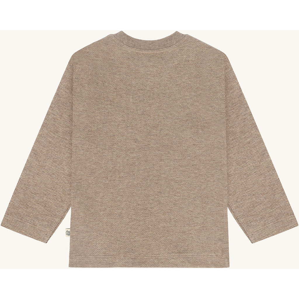 Hust & Claire HCAnton Road T-shirt L/S 3233 Kangaroo Melange