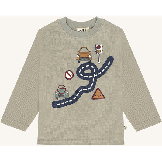 Hust & Claire HCAnton Road T-shirt L/S 4440 Forest Fog