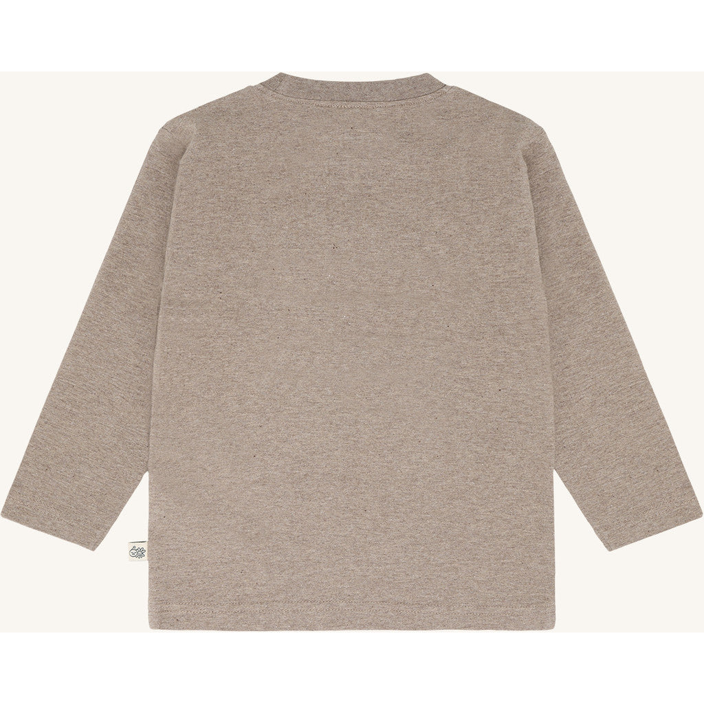 Hust & Claire HCAnton Snowman T-shirt L/S 3233 Kangaroo Melange