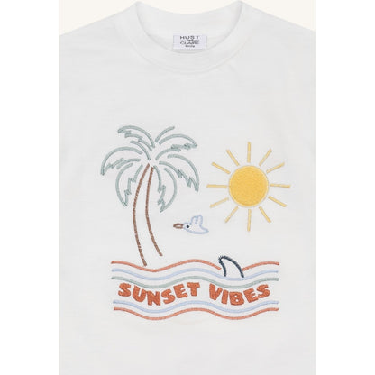 Hust & Claire HCArthur Sunset T-shirt S/S 3270 Ivory