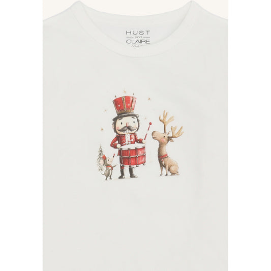 Hust & Claire HCAugust Nutcracker T-shirt L/S 3260 Sugar