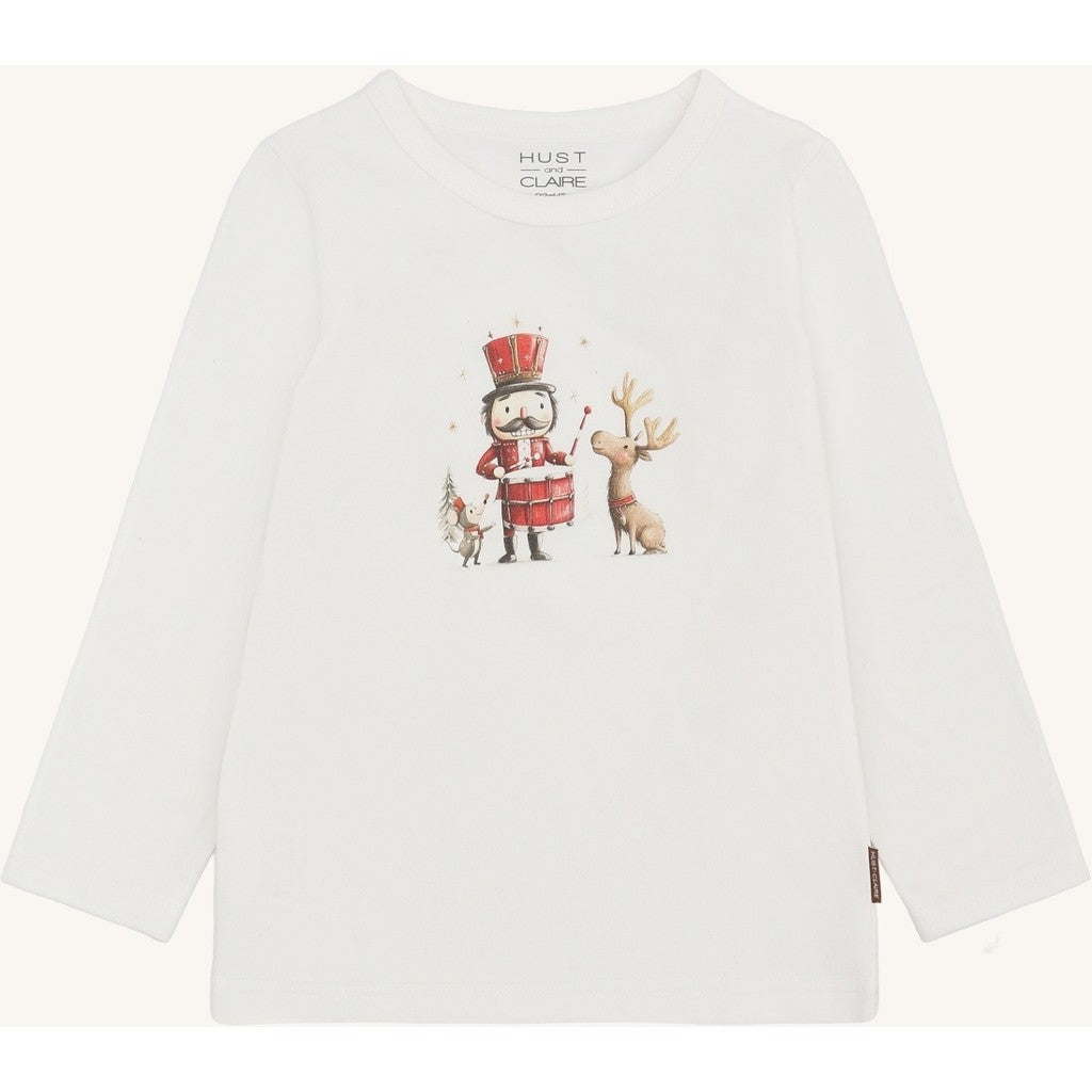Hust & Claire HCAugust Nutcracker T-shirt L/S 3260 Sugar