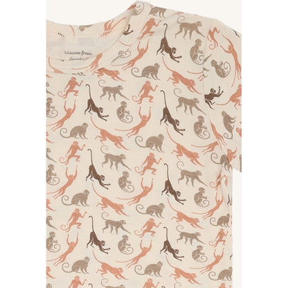 Hust & Claire HCAustin Monkey Sun T-shirt S/S 3517 Sandshell