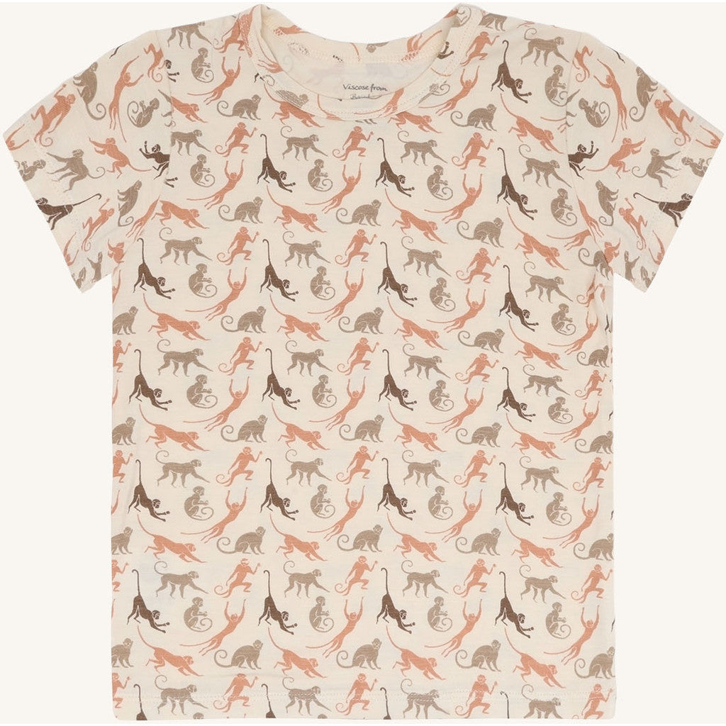 Hust & Claire HCAustin Monkey Sun T-shirt S/S 3517 Sandshell