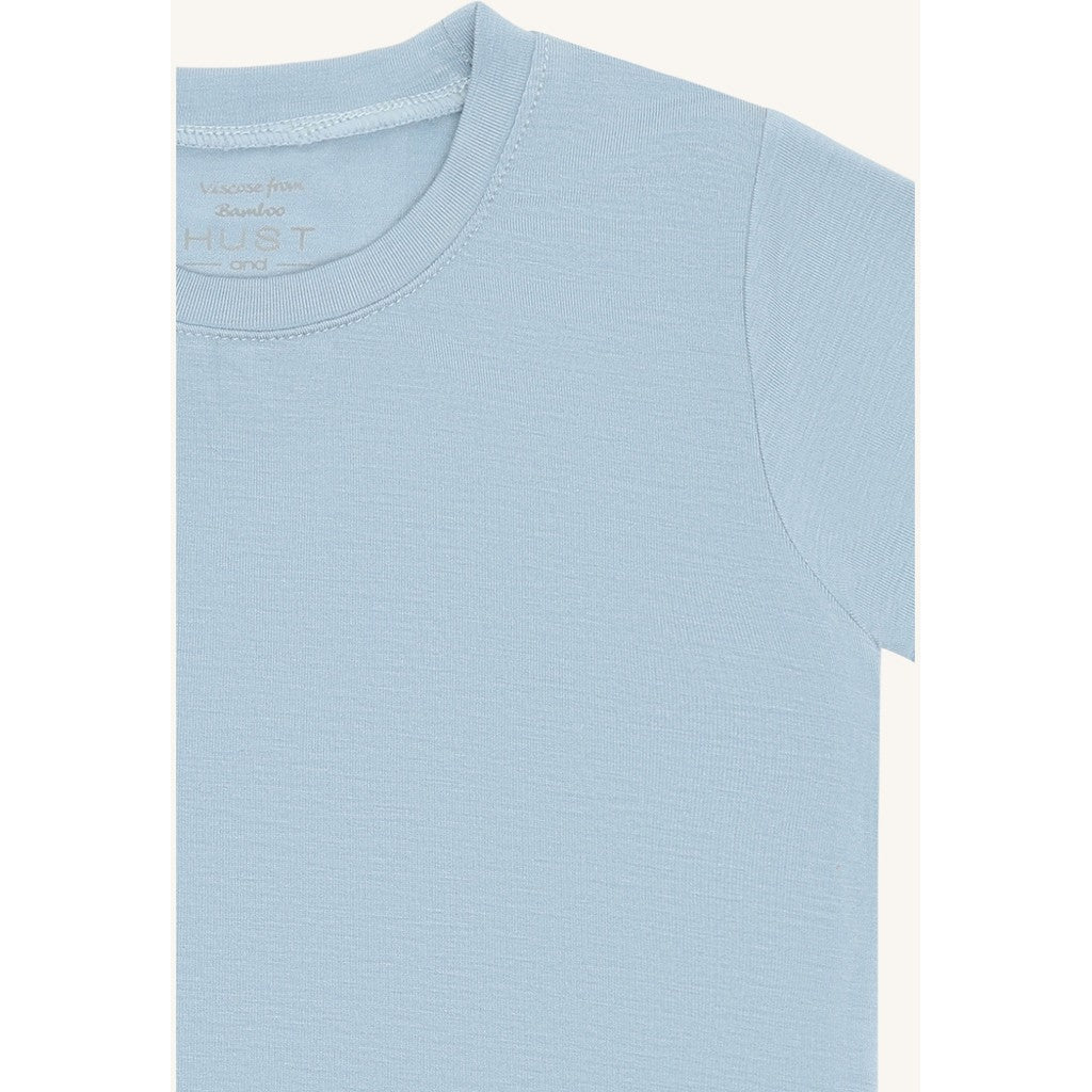 Hust & Claire HCAustin Solid T-shirt S/S 3157 Light Blue