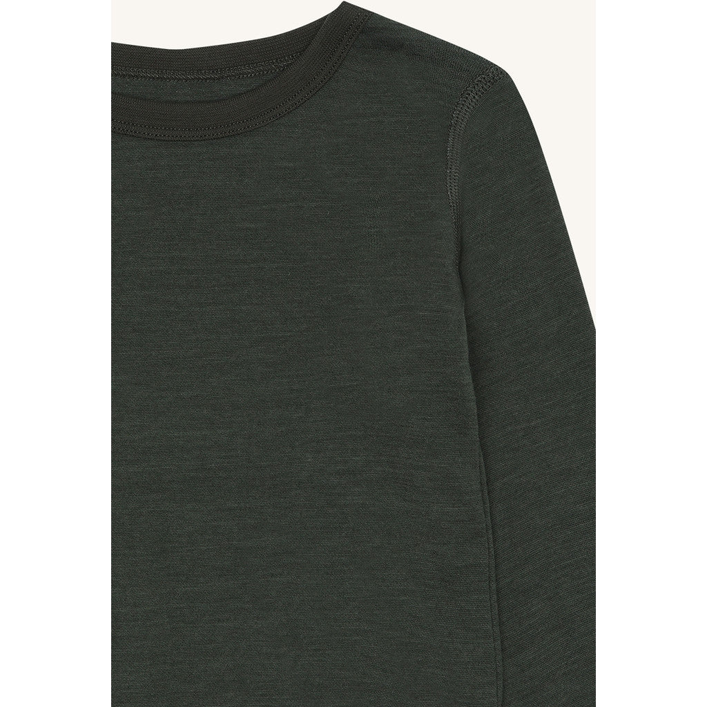 Hust & Claire HCAwo Solid T-shirt L/S 3461 Deep Ivy