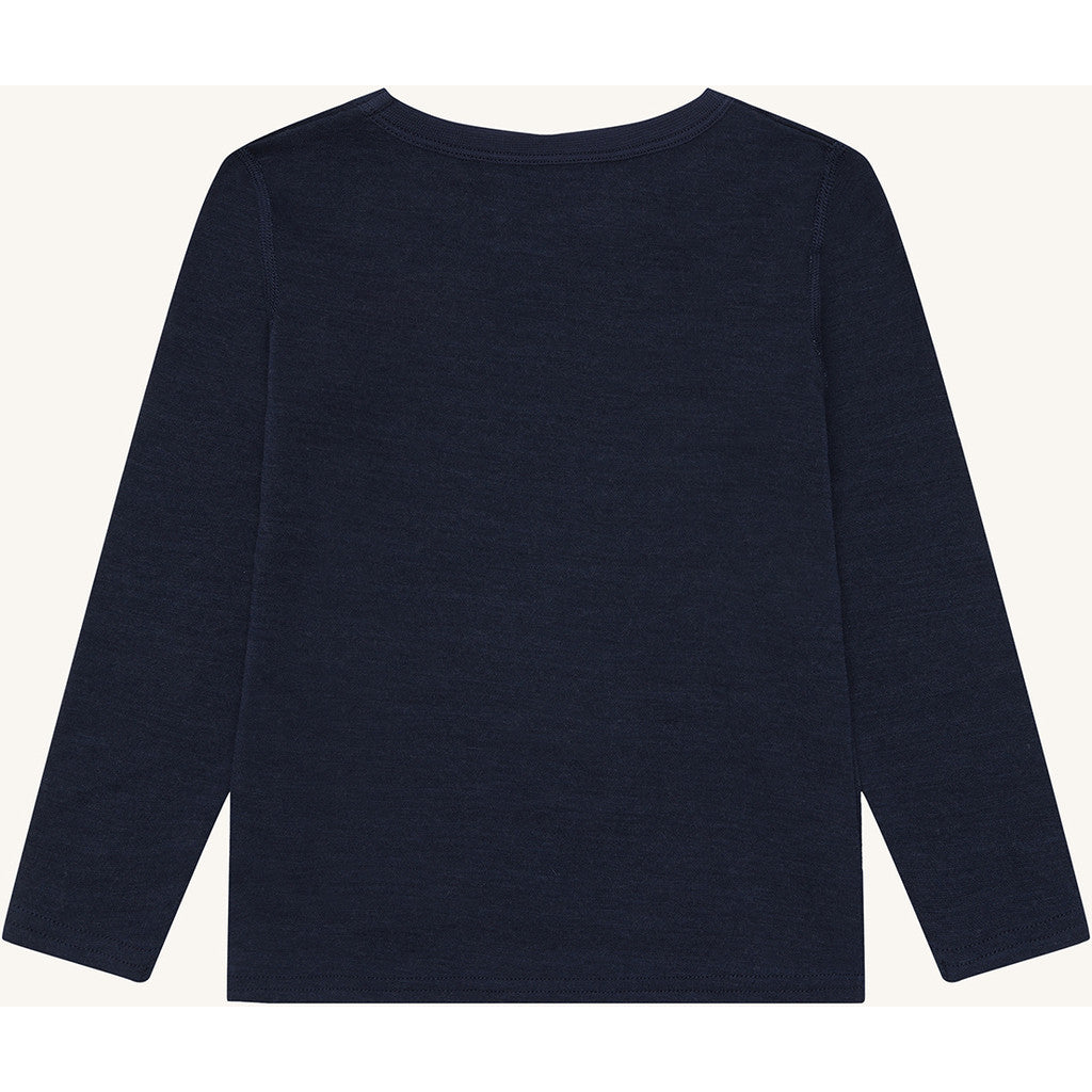 Hust & Claire HCAwo Solid T-shirt L/S 4150 More Navy