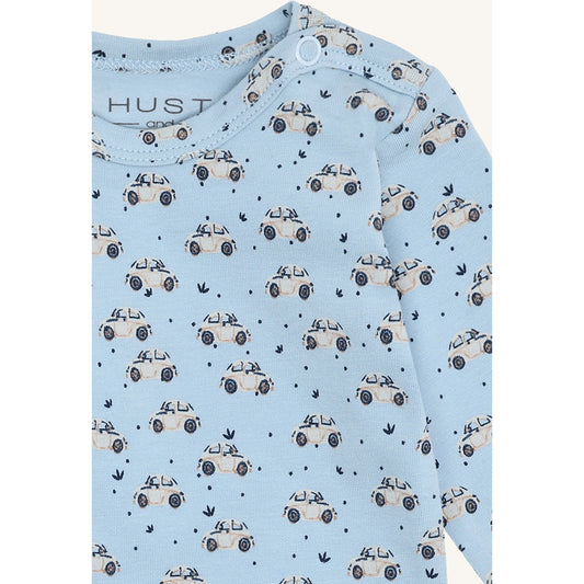 Hust & Claire HCBebe Car Bodystocking L/S 4117 Baby Blue