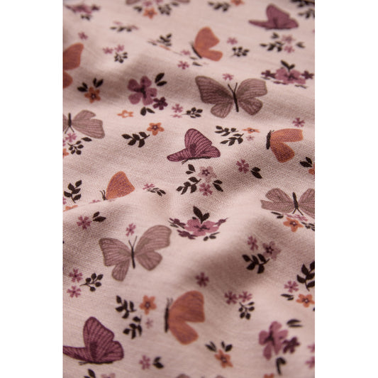 Hust & Claire HCBo Butterfly Bodystocking L/S 3366 Dusty Rose