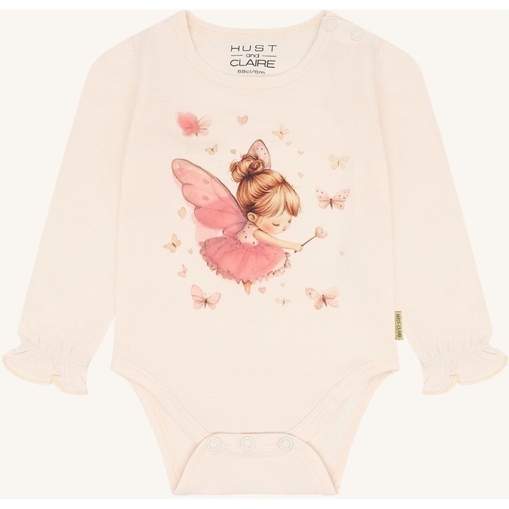 Hust & Claire HCBritt Baby fairy Bodystocking L/S 4717 Petal Pink