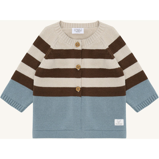 Hust & Claire HCCall Knit Cardigan 3140 Iron Blue