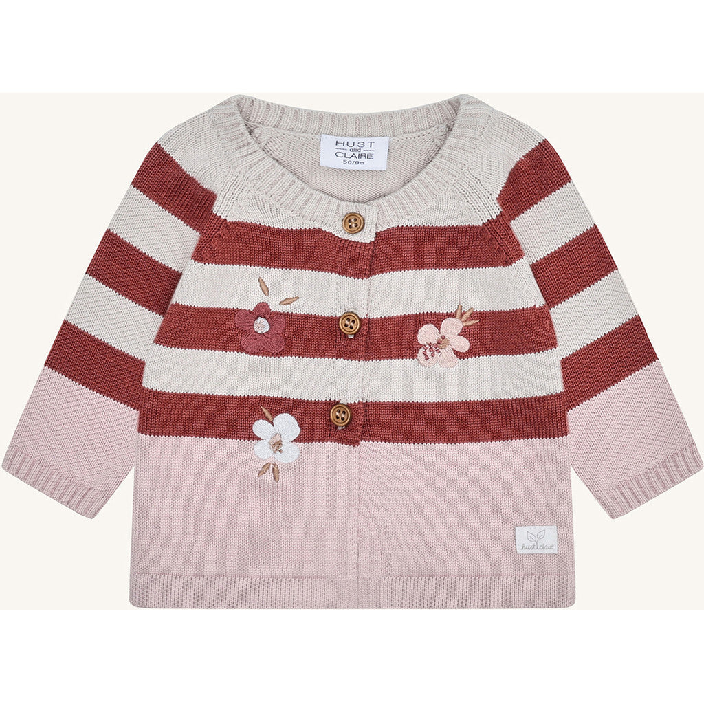 Hust & Claire HCCall Knit play Cardigan 3735 Adobe Rose