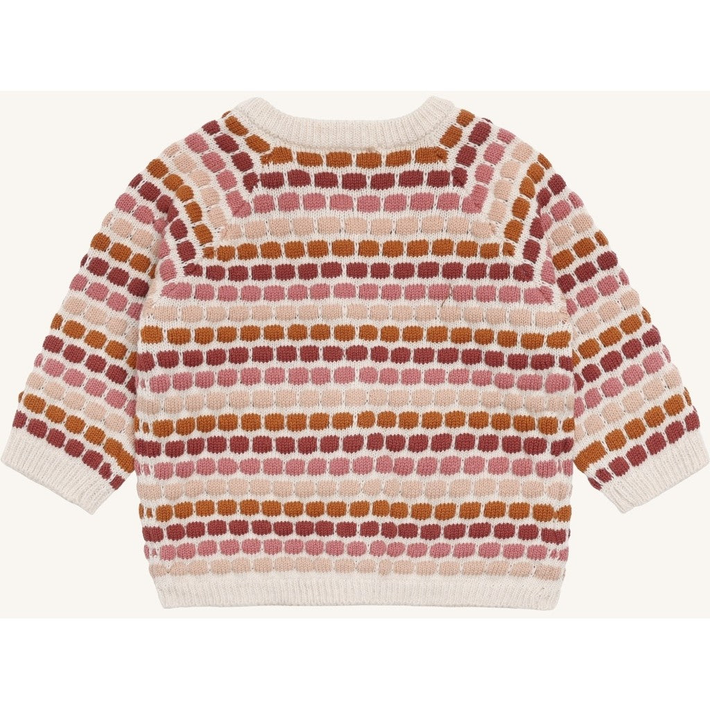Hust & Claire HCCall dot Cardigan 3392 Dry Rose