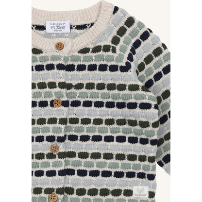 Hust & Claire HCCall dot Cardigan 3905 Iceberg