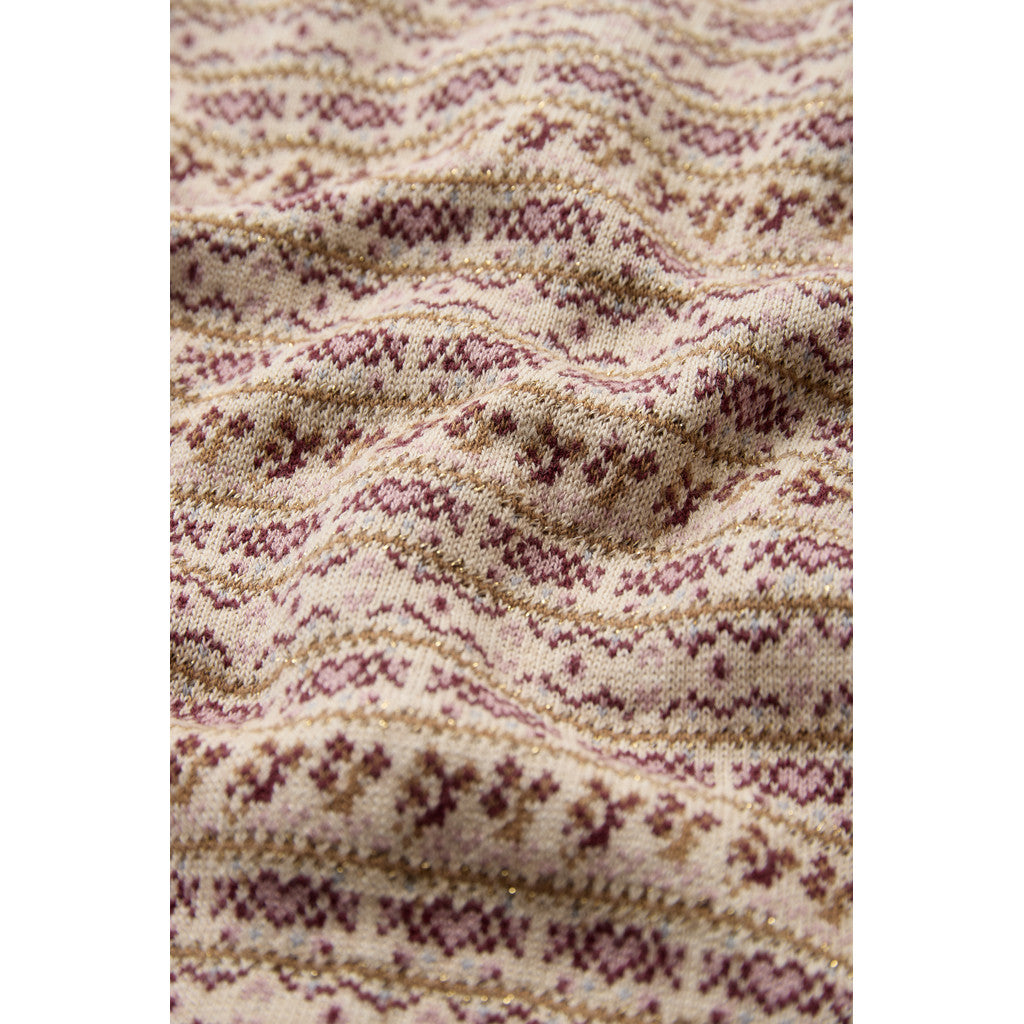 Hust & Claire HCCamilla Nordic Cardigan 4548 Old Beige Melange