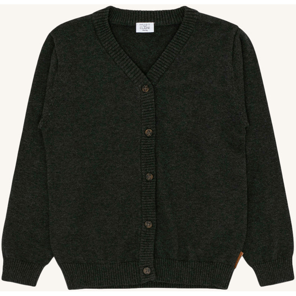Hust & Claire HCCarsten Cardigan 1236 Dark Grey Melange
