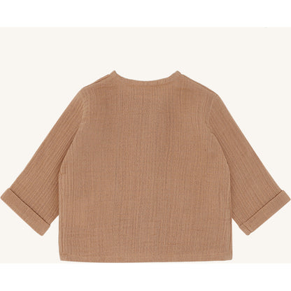 Hust & Claire HCChai Muselin Cardigan 4559 Praline