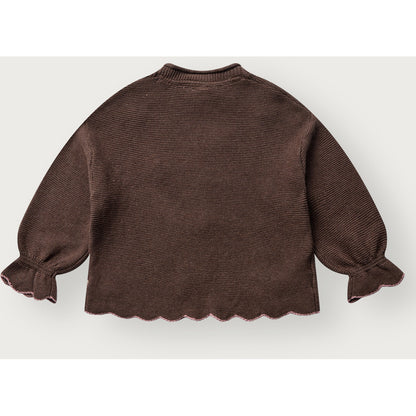 Hust & Claire HCCharlotte Flowerboom Pullover 3594 Toffee Melange