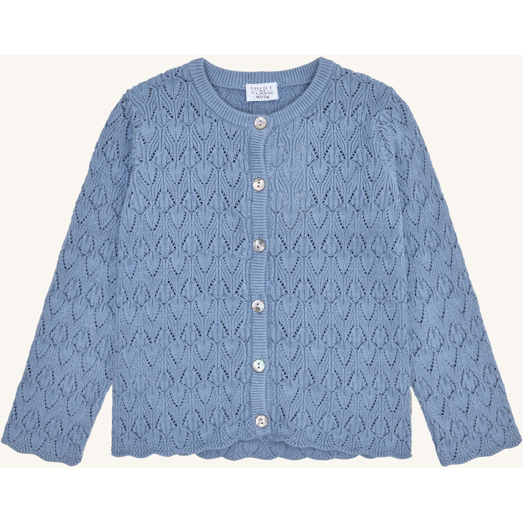 Hust & Claire HCCilja Pointelle Cardigan 3054 Atmosphere