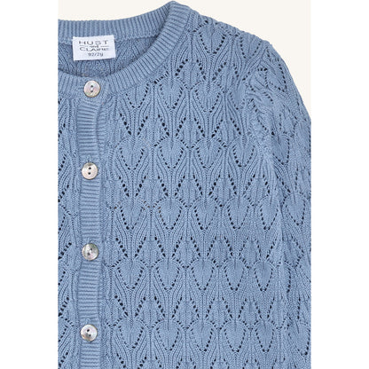 Hust & Claire HCCilja Pointelle Cardigan 3054 Atmosphere