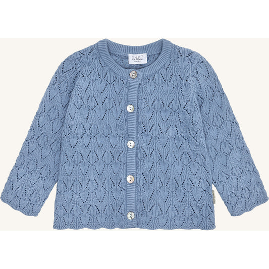 Hust & Claire HCCilja Pointelle Cardigan 3054 Atmosphere