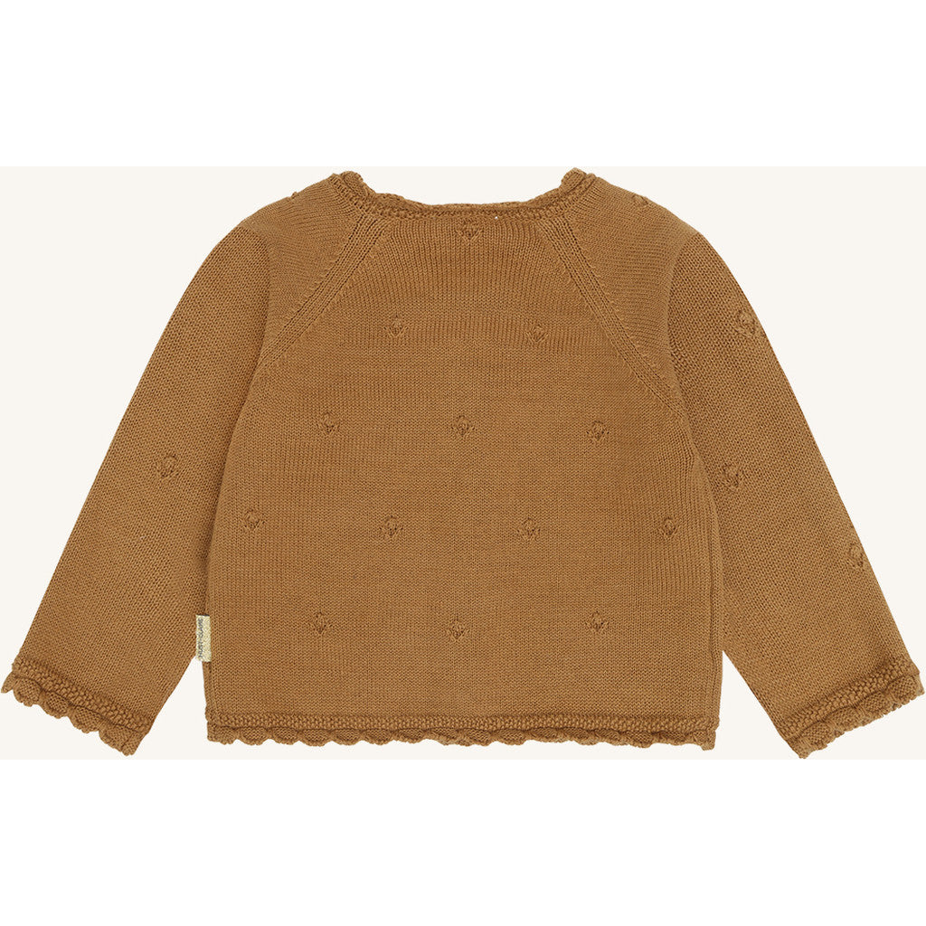 Hust & Claire HCCilja Pointelle Cardigan 3557 Chipmunk