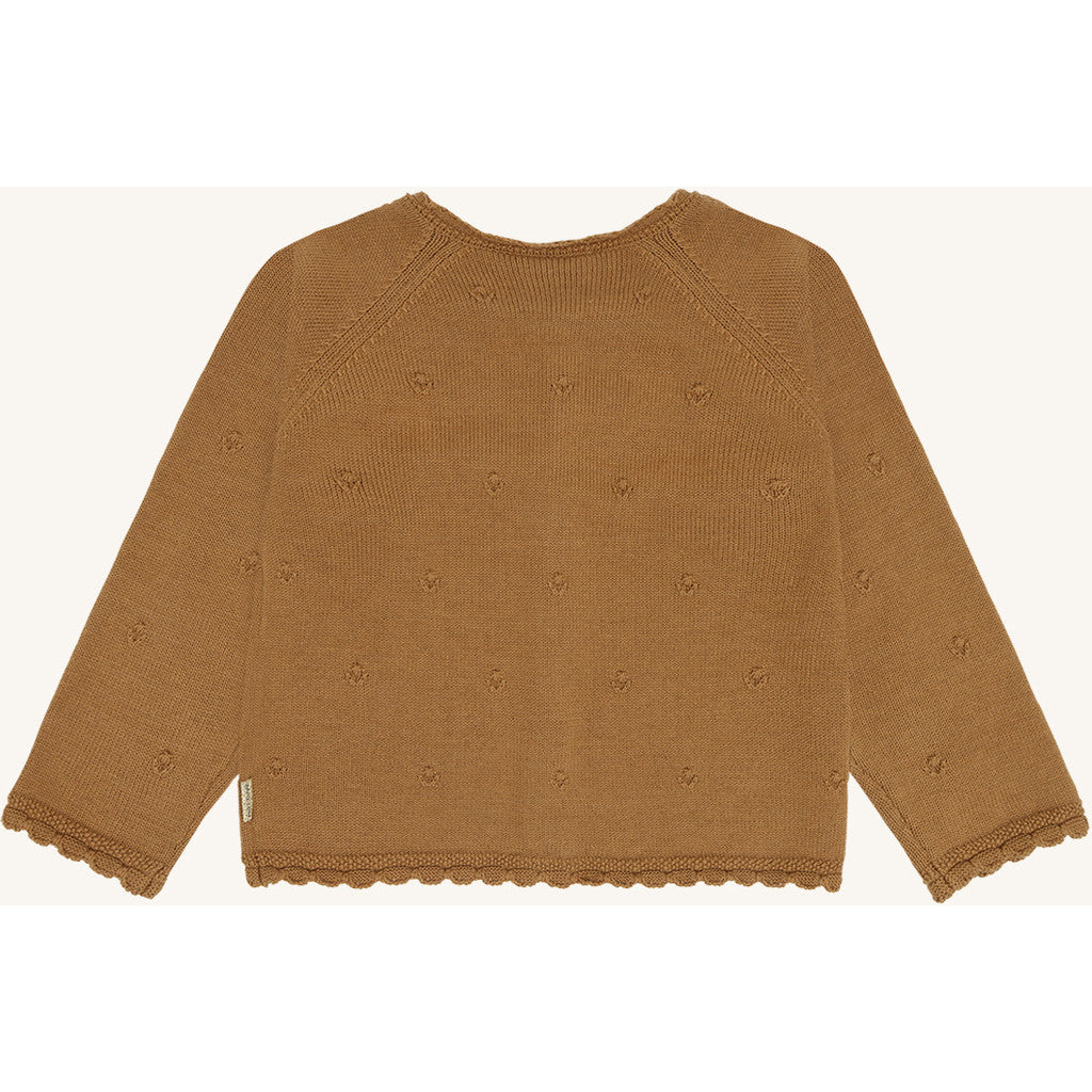 Hust & Claire HCCilja Pointelle Cardigan 3557 Chipmunk