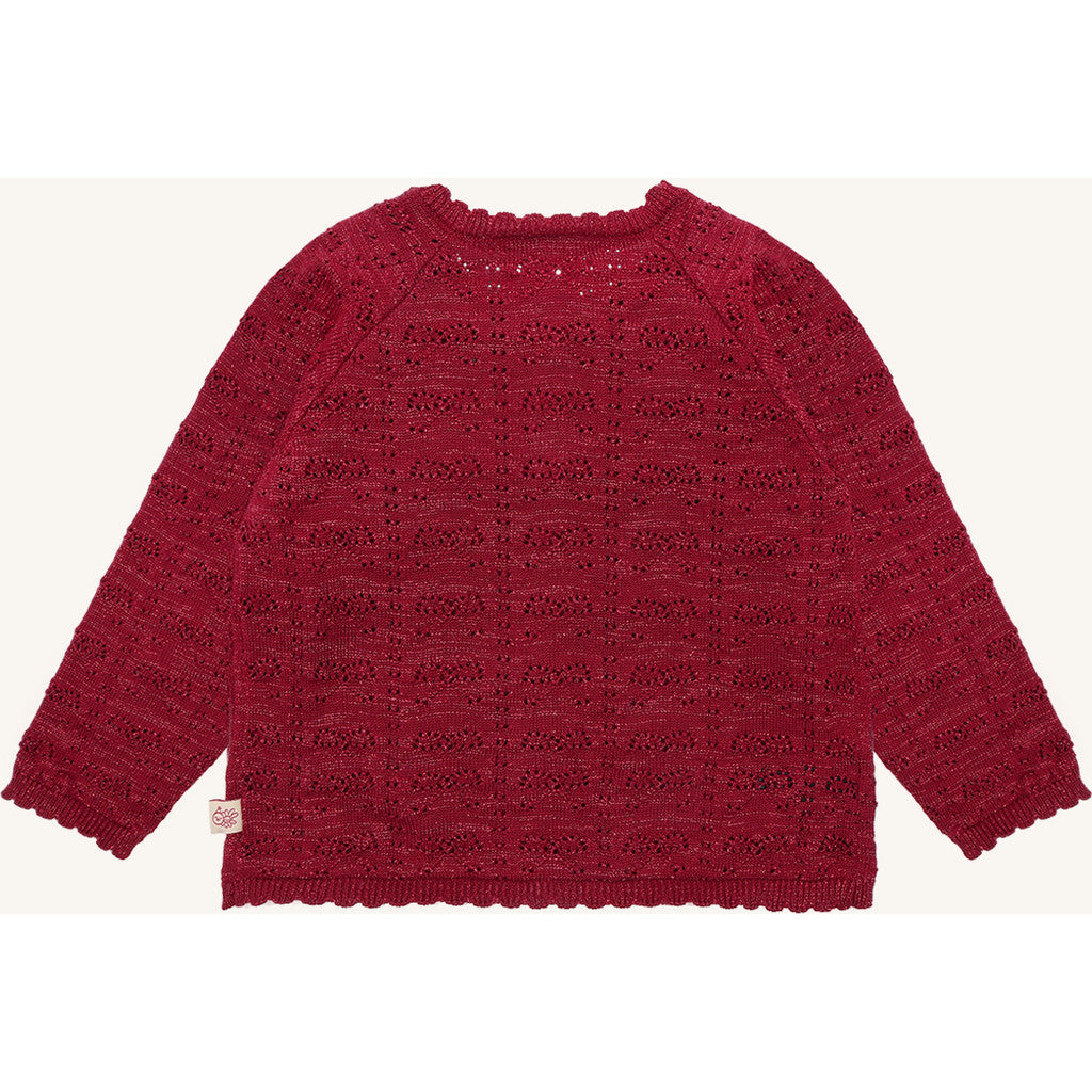 Hust & Claire HCCilja xmas Cardigan 3379 Teaberry