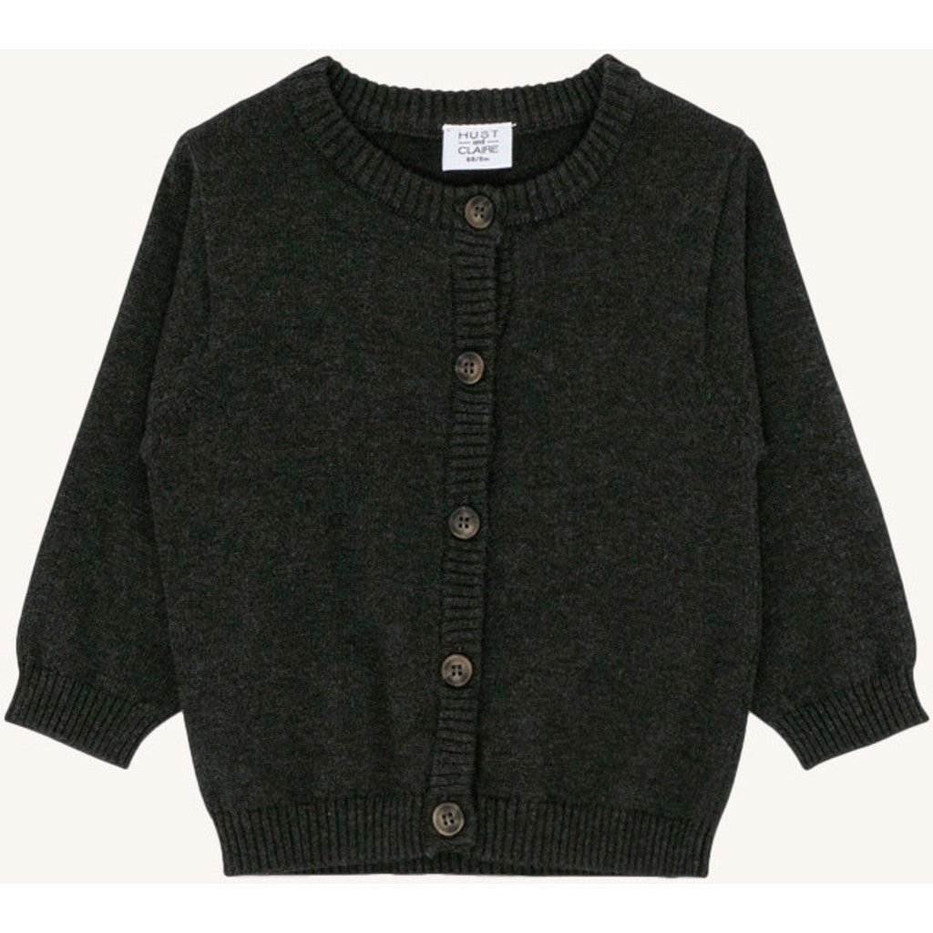 Hust & Claire HCClyde Cardigan 1236 Dark Grey Melange