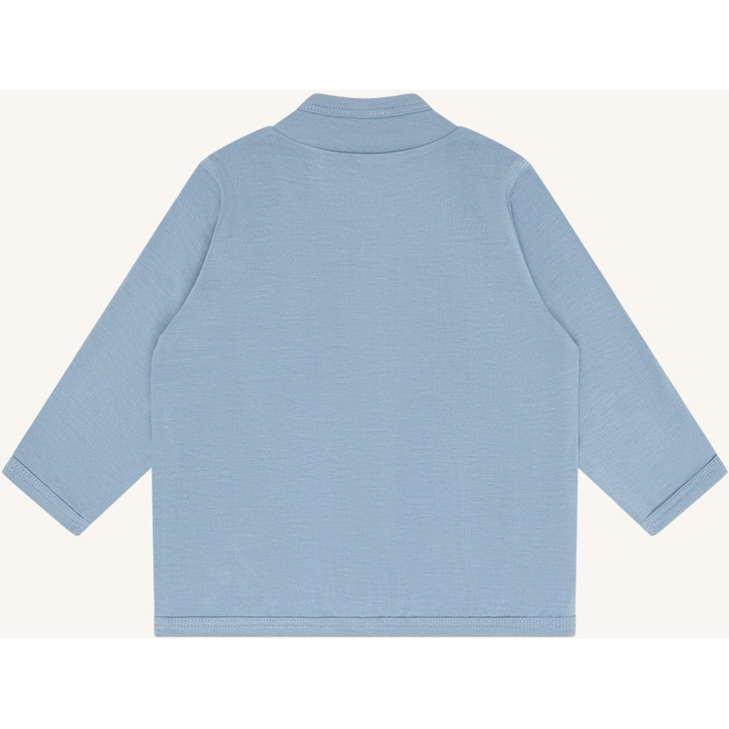 Hust & Claire HCCurd Solid Zip Cardigan 3157 Light Blue