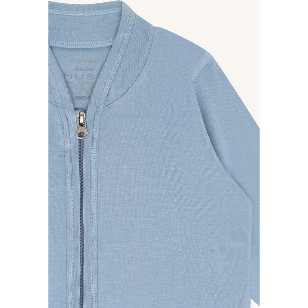 Hust & Claire HCCurd Solid Zip Cardigan 3157 Light Blue