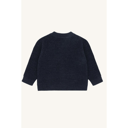 Hust & Claire HCCuri Jacket Wool Cardigan 4150 More Navy