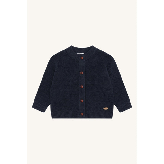 Hust & Claire HCCuri Jacket Wool Cardigan 4150 More Navy