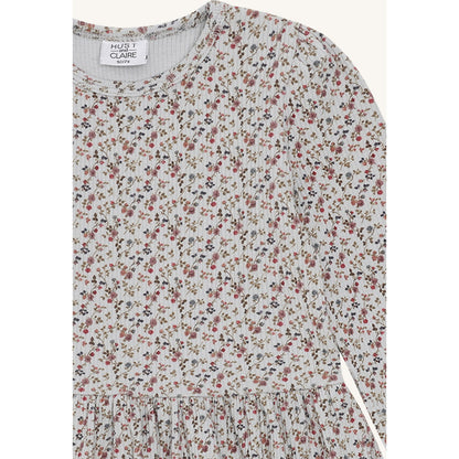 Hust & Claire HCDonna Little roses W25 Dresses 3163 Light Blue