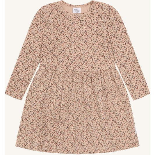 Hust & Claire HCDonna Little roses W25 Dresses 3549 Rugby Tan