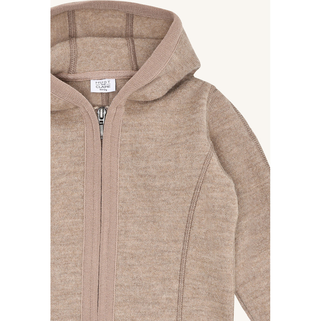 Hust & Claire HCEbba Jacket Boiled Wool Boiled Jacket 3554 Biscuit